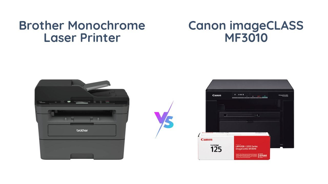 Brother DCPL2550DW vs Canon MF3010 - Laser Printer Comparison