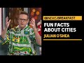 @JulianOShea talks random design facts about Australian cities | ABC News