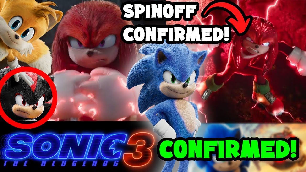The Sonic 3 movie release date has been confirmed