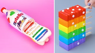 Fun and Creative Tasty Chocolate Cake Recipes | Satisfying COLORFUL Cake Decorating Tutorial