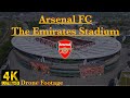 Arsenal FC Stadium The Emirates 4K Drone Footage 