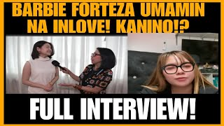 DAVID LICAUCO|BARBIE FORTEZA UMAMIN NA INLOVE NGAYON KANINO PANOORIN ANG INTERVIEW
