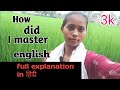 How to become a fluent speaker in English || Anamika bind 21 #english