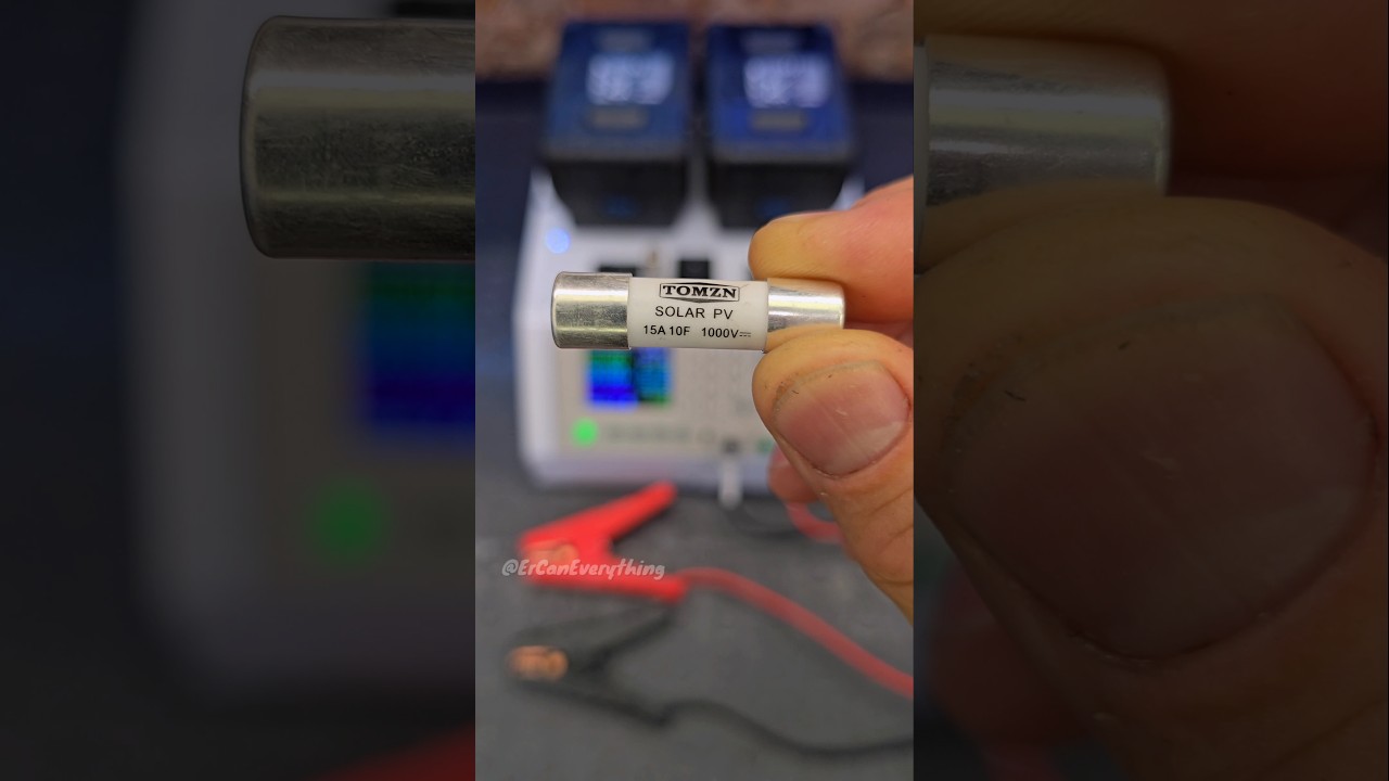 Pushing a 10x38 Solar PV Fuse Beyond Its Limits!