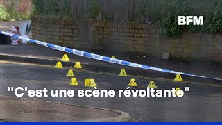 Après une attaque au couteau à Belfast, l’extrême droite lance des appels à manifester