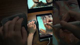 Watch @MangBoArt bring it to life on iPad using the #TourBox Elite Plus! #artstudiopro #digitalart