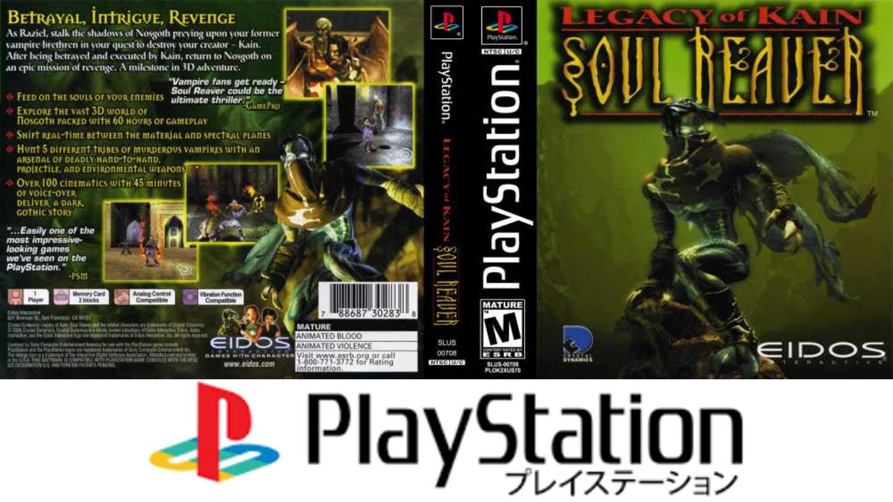 Legacy Of Kain: Soul Reaver (Sony Play Station 1). Заход №2.