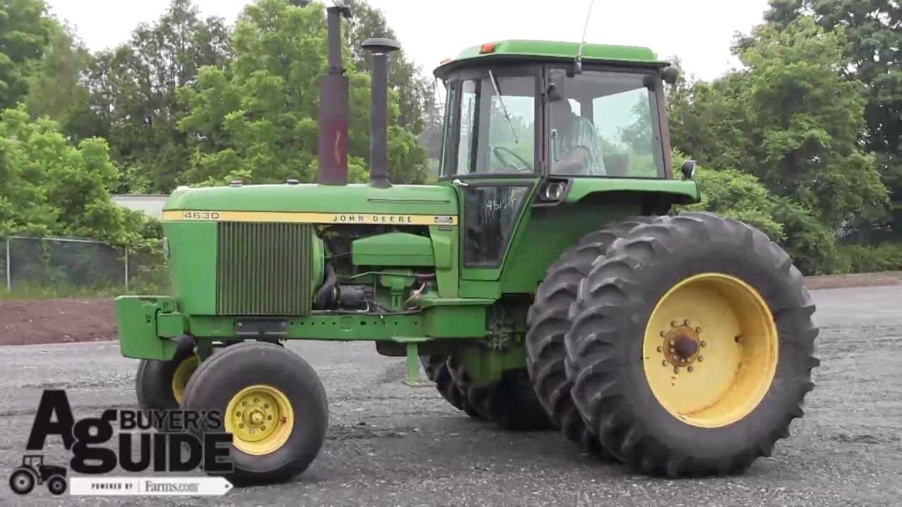 John Deere 4630 Tractor YouTube