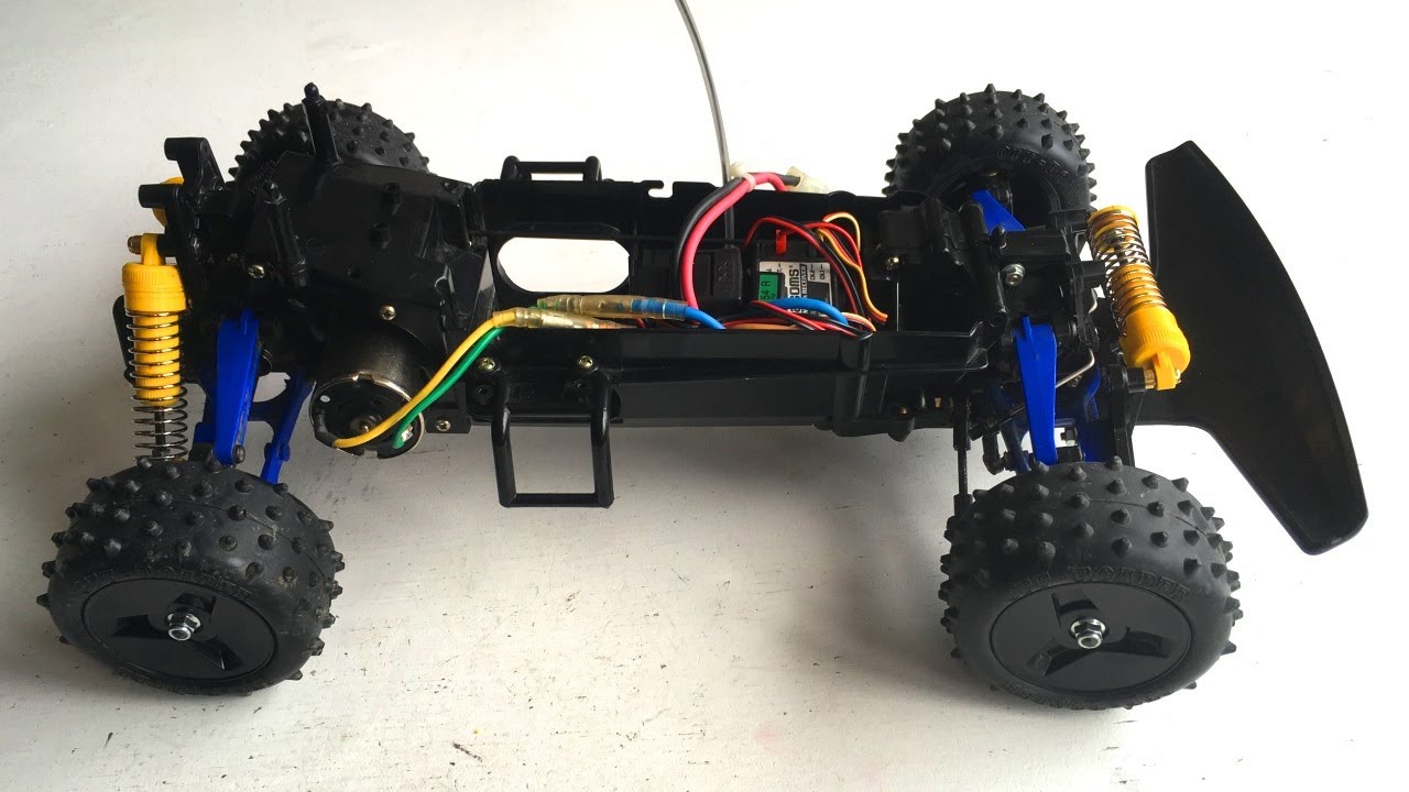 1987年発売品　TAMIYA　ThunderShot　1/10 RCカーキット Tamiya 1/10 Thunder Shot 2022 4WD Car Kit EP w/ Motor 58706-60A