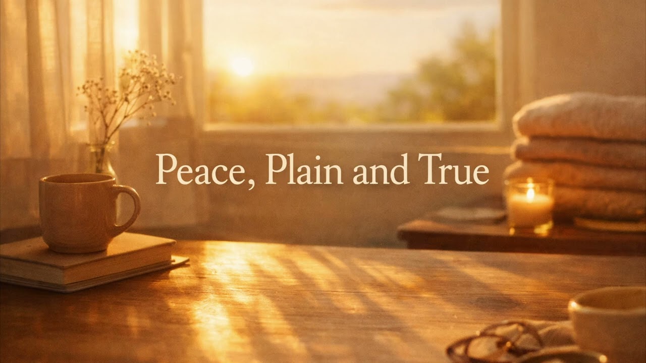 Peace, Plain and True - Morning Satin (Pop, Acoustic Pop, Indie Pop)