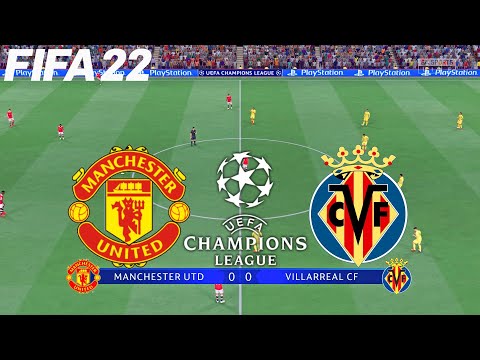 Manchester United vs Villarreal – UEFA Champions League – Full Gameplay