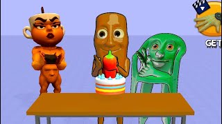 one hit punch game.Rapid punch hero gameplay.Annoying uncle punch game. screenshot 3