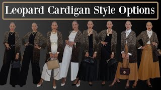 Stylish Ways To Wear Your Leopard Cardigan!