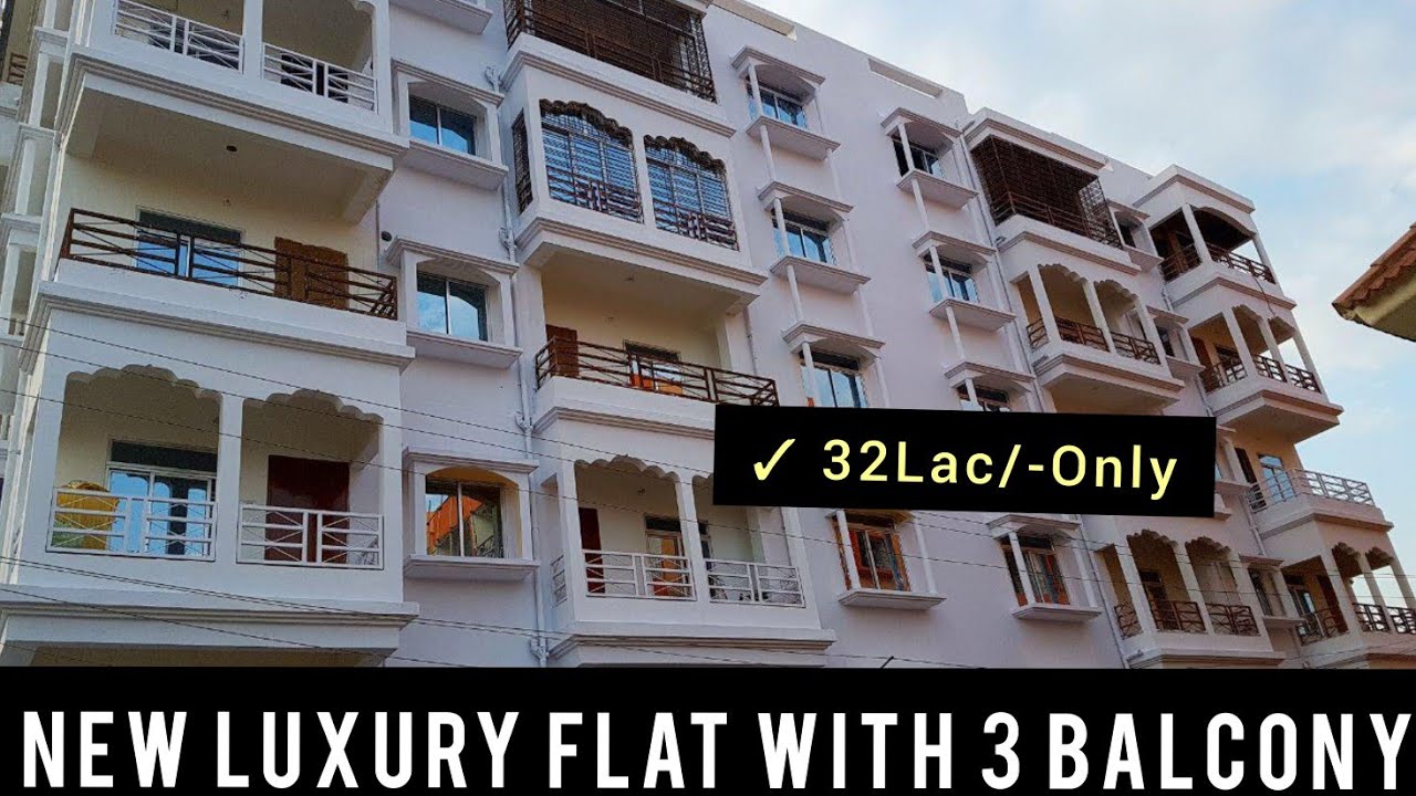 New 3 Bhk Luxury Flat with 3 Balcony Under Rs-32Lac|Flat In Kusum Vihar|Humsb ka sapna Ghar Ho Apna|