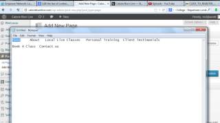 STEP 10  HOW TO ADD A MENU NAVIGATION BAR TO WORDPRESS BLOG