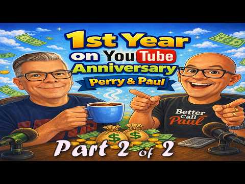 Coffee & Cashflow: PERRY & PAULS 1st Year on YouTube Anniversary – Part TWO