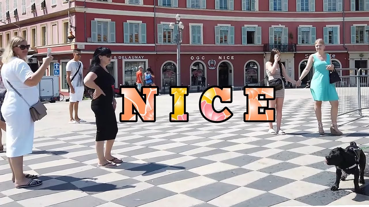 Nice France Nice Walking Tour In Nice City Centre Nice C te D Azur YouTube