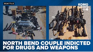 North Bend couple indicted for cache of drugs, illegal weapons found in their RV