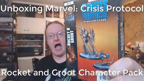 Unboxing Marvel: Crisis Protocol Rocket and Groot Character Pack