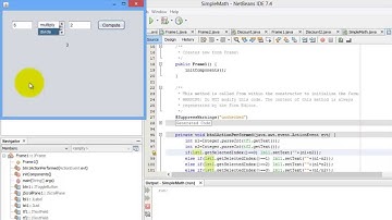 Java Tutorial 30 - JFrame Form with JComboBox and JList