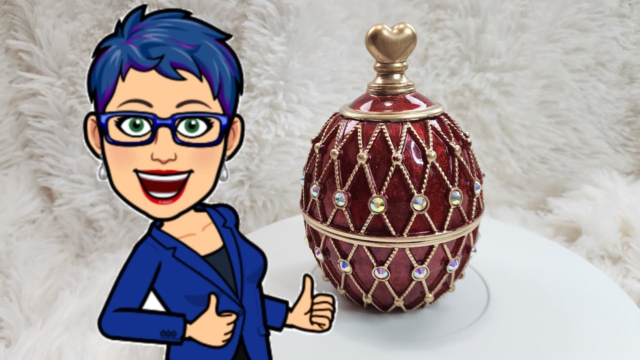 Michelle made me do it 🤣😅😂 Let's use my new faberge egg mold. Video #518