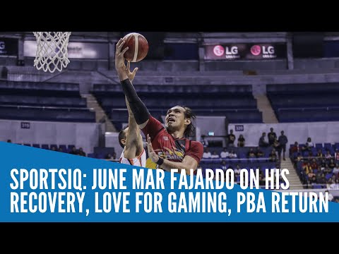 SportsIQ: June Mar Fajardo on his recovery, love for gaming, PBA return