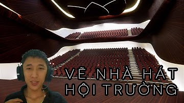 |REVIT| Vẽ Khán Đài Nhà Hát, Tính Toán Độ Dốc Khán Đài, Tia Nhìn.