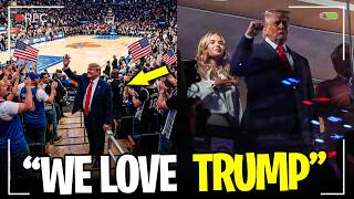 The Real Reaction When Trump Showed Up to NBA Finals