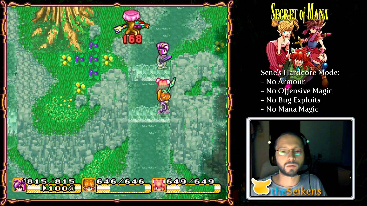 Secret of Mana - Sene's Hardcore Mode - Part 036 - YouTube