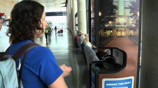 TOUCHLESS SANITIZERS AT BRADLEY AIRPORT