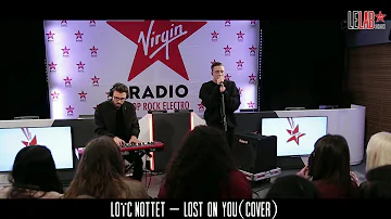 Loïc Nottet -- "Lost On You" cover live