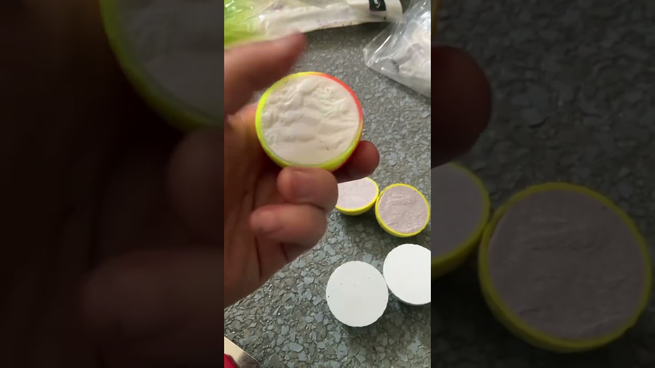 Cutting open a golf ball!￼ 