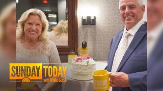 Sunday Mug Shots Fans Add Willie Geist to Their Wedding Cake