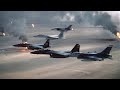 Attacking a Wall of US F-15s - The Samurra Air Battle