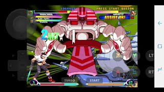 Marvel vs Capcom 2 (MVC2 ) through Redream Dreamcast Emulator via Samsung Galaxy S10 (Android) screenshot 2