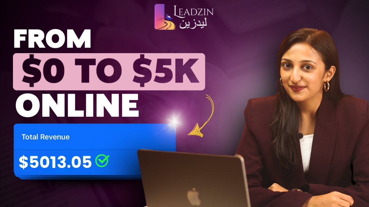 How to Make $2K-$5K/Month Online From Home | Earn In Dollars | Leadzin International