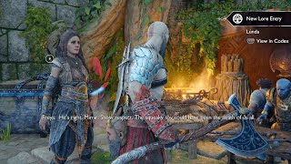 Mimir & Freya laugh at Kratos for being Cautious - God Of War Ragnarok