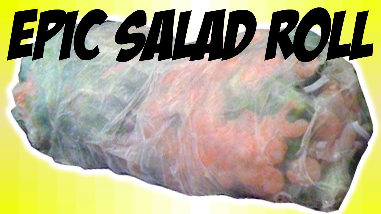 Epic Salad Roll - Asian Gangster Epic Meal Time