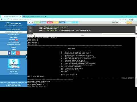 SEQUENCE WITH FUNCTION   GDB online Debugger   Code, Compile, Run, Debug online C, C++   Google Chro