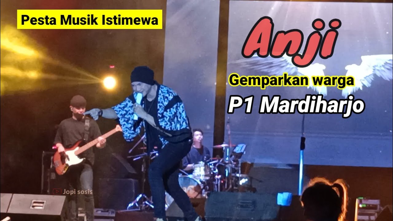 ANJI hebohkan warga P1 Mardiharjo Kec.Purwodadi kab. Musi Rawas || Pesta Musik Istimewa