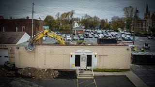 Demolition of the D'Youville Education Center