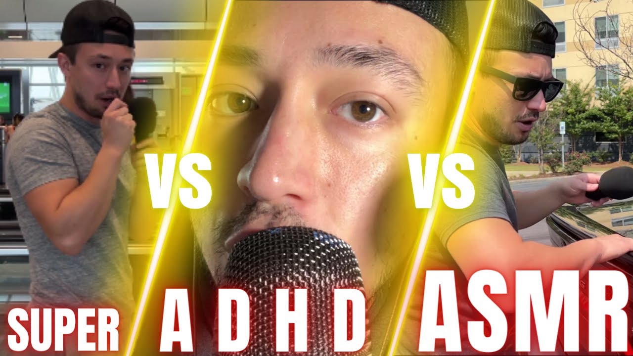 SUPER ADHD ASMR | Hotel, Public Style, LoFi ASMR