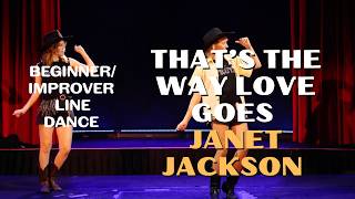 THAT'S THE WAY LOVE GOES - Line Dance Demo & Teach