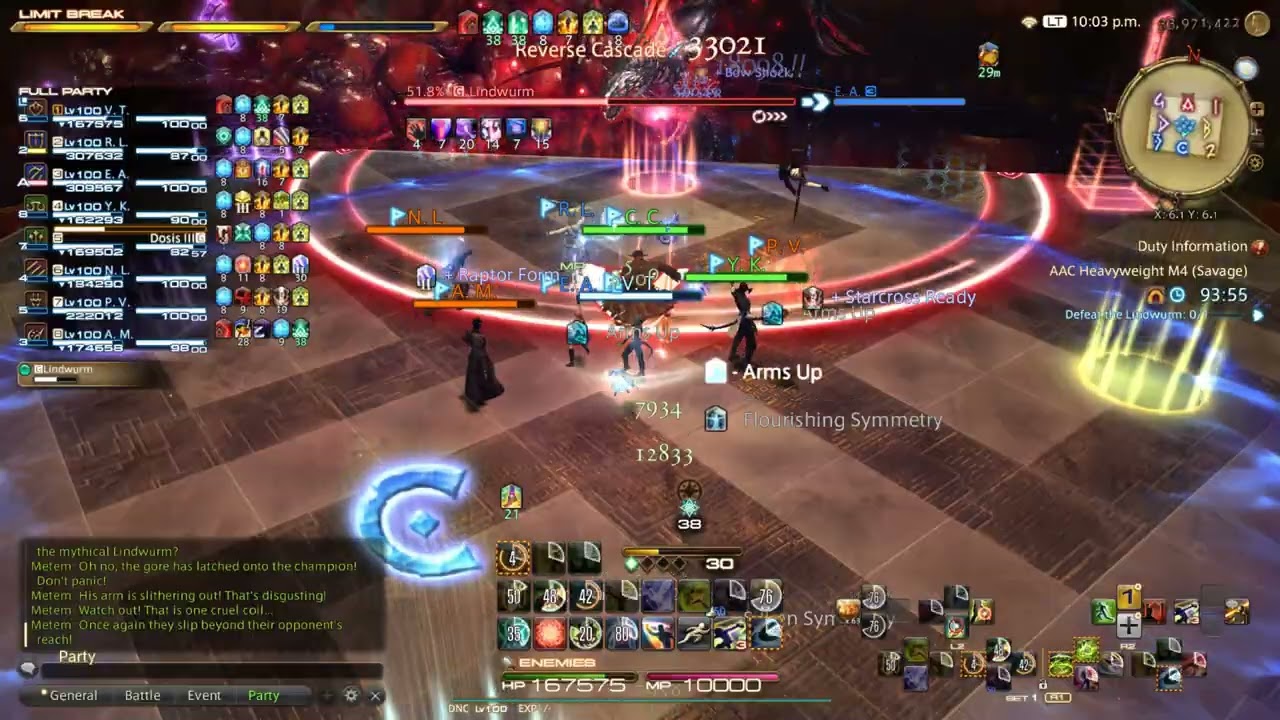 FFXIV M12S P1 clear Dancer pov