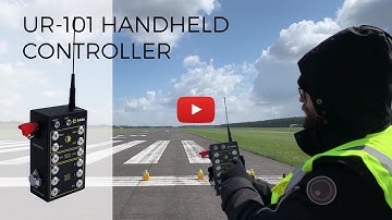 Activation and deactivation of the lights via UR 101 Handheld Controller