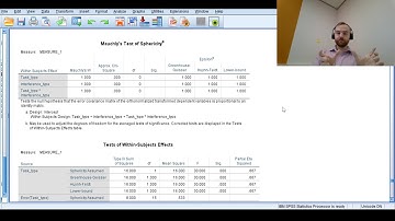 Two-way repeated measures factorial ANOVA: BPS Level 5 Statistics in SPSS 25