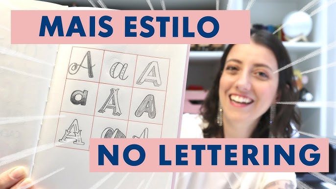 Curso intensivo de letras de bolha: aprenda a fazer lettering com