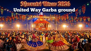 Navratri Utsav 2026 Part 1 l Viksit Bharat Sankalp Garba l United Way Garba ground Vadodara l Vlog l