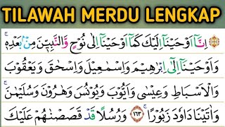 Download lagu Tilawah Merdu Lengkap Lanjutan Surah Annisa’ Ayat 163 -176