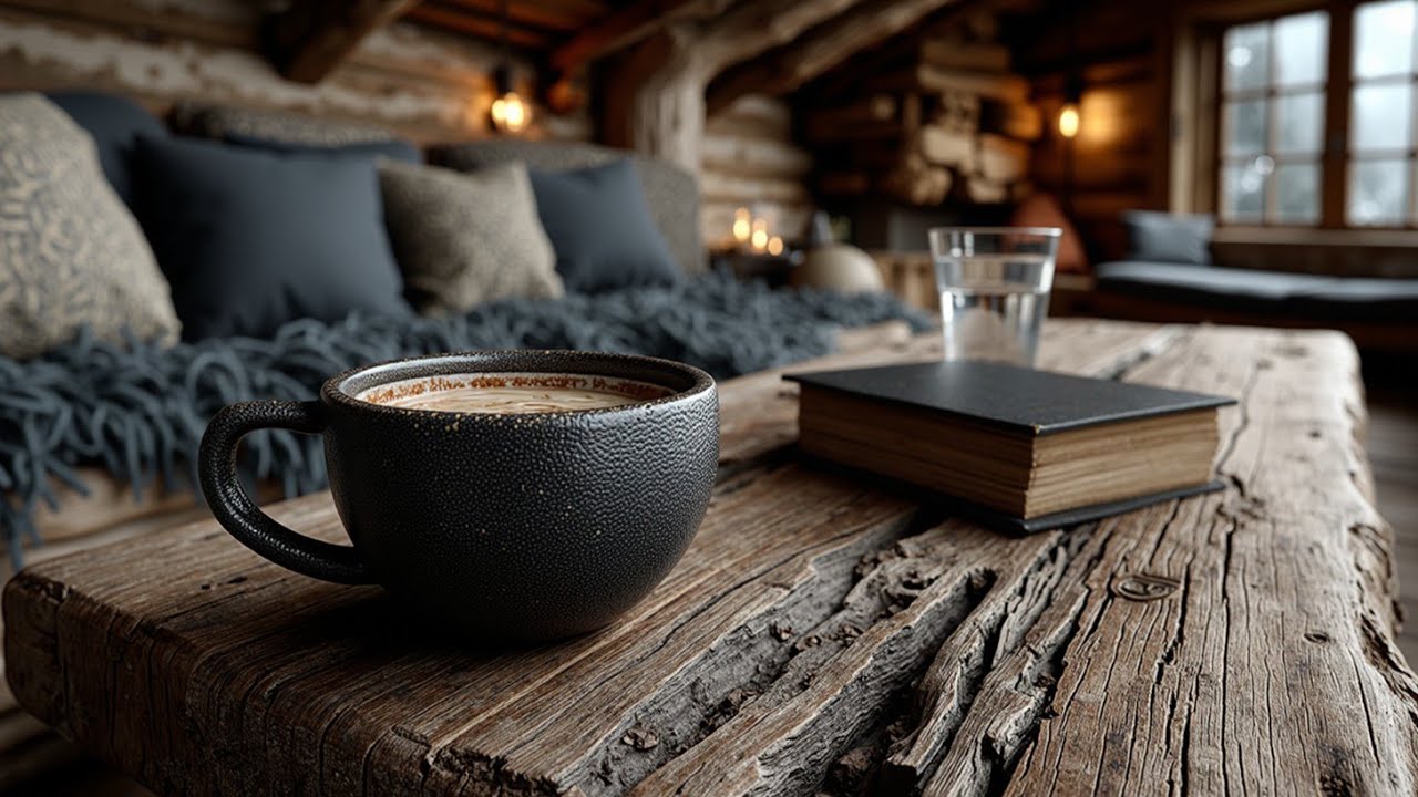 Cozy Winter Piano Music for Deep Sleep & Bedroom Ambience ~ Relaxing ...